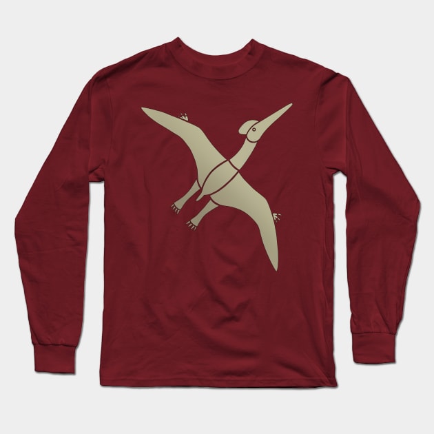 Pterodactylus Long Sleeve T-Shirt by JunkArtPal